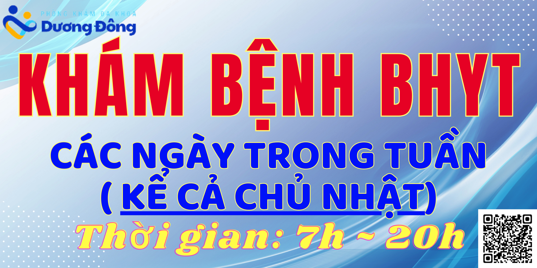 KHÁM BHYT CÁC NGÀY TRONG TUẦN