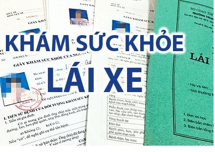 giấy kham sức khoẻ lái xe